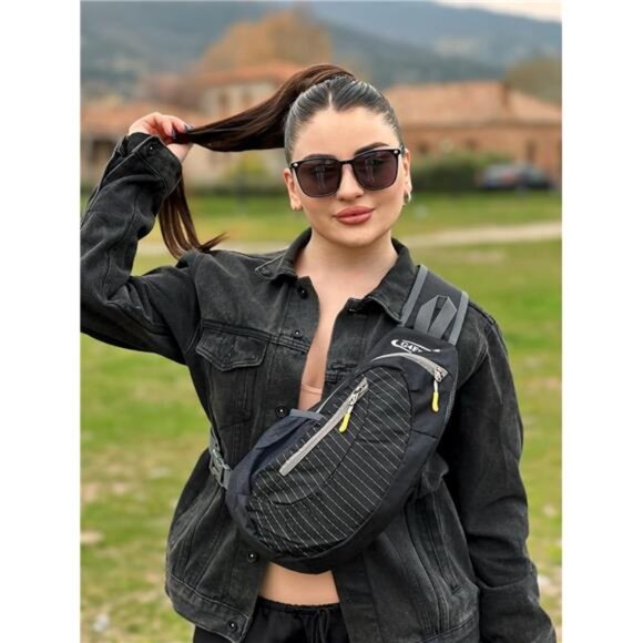 Sling Bags Men and Women Shoulder Backpack Small Crossbody Chest Sling Backpack - Picture 6 of 7